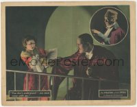 6b0537 PHANTOM OF THE OPERA LC 1925 Mary Philbin as Christine, Norman Kerry as Raoul, Arthur Carewe