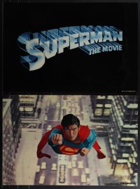 6b0035 SUPERMAN 4 color 20x30 stills 1978 DC superhero Christopher Reeve, Brando, York!