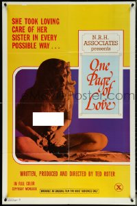 6b1063 TWO SISTERS 1sh 1979 loving care of her sister in every possible way, One Page of Love!