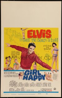 6b0164 GIRL HAPPY WC 1965 great image of Elvis Presley & sexy Shelley Fabares, rock & roll!