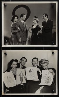 6b1532 CROSSROADS 6 8x10 stills 1942 William Powell, Hedy Lamarr, Claire Trevor, Basil Rathbone!