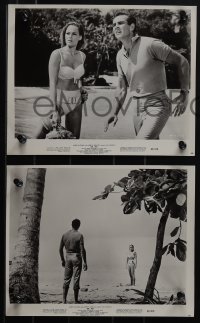 6b1496 DR. NO 9 8x10 stills 1963 great images of Sean Connery as James Bond w sexy Ursula Andress!