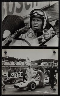 6b1545 GRAND PRIX 5 8x10 stills 1967 Formula One race car driver James Garner, track images!