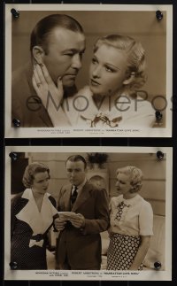 6b1636 MANHATTAN LOVE SONG 3 8x10 stills 1934 images of Robert Armstrong, Dixie Lee & Nydia Westman!