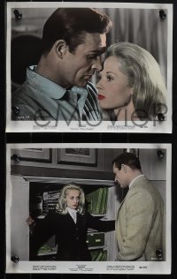 6b1536 MARNIE 6 color 8x10 stills 1964 Alfred Hitchcock, sexy Tippi Hedren, Sean Connery!