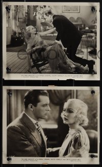 6b1641 NO MORE ORCHIDS 3 8x10 stills 1932 romantic portraits of sexy Carole Lombard & Lyle Talbot!