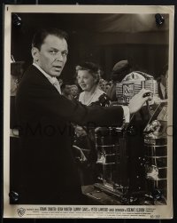 6b1714 OCEAN'S 11 2 8x10 stills 1960 great images of Frank Sinatra, Sands casino slot machine!