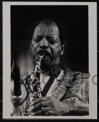 6b1717 ORNETTE COLEMAN 2 8x10 stills 1990 great images of African American jazz saxophonist!