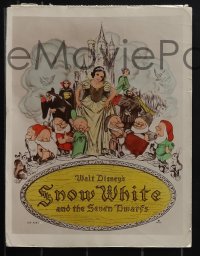 6b1555 SNOW WHITE & THE SEVEN DWARFS 5 color from 7.25x10 to 8x10 stills 1937 Walt Disney classic!