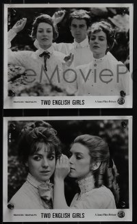 6b1603 TWO ENGLISH GIRLS 4 8x10 stills 1972 Francois Truffaut directed, Jean-Pierre Leaud!