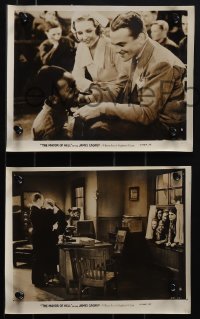 6b1136 MAYOR OF HELL 5 deluxe English 8x10 stills 1933 great images of James Cagney, ultra rare!