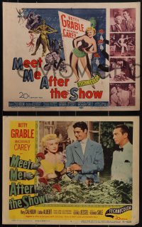 6b0604 MEET ME AFTER THE SHOW 8 LCs 1951 sexy dancer Betty Grable, Macdonald Carey, Eddie Albert!