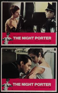 6b0628 NIGHT PORTER 7 LCs 1975 Cavani's Il Portiere di notte, Dirk Bogarde, Charlotte Rampling!