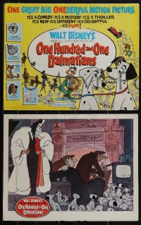 6b0607 ONE HUNDRED & ONE DALMATIANS 8 LCs 1961 classic Walt Disney canine cartoon, complete set!