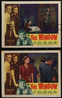 6b0632 WINDOW 6 LCs 1949 Barbara Hale & Arthur Kennedy doubt their son Bobby Driscoll!
