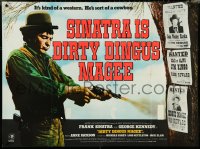 6c0032 DIRTY DINGUS MAGEE British quad 1970 Sinatra & Kennedy on wanted posters, ultra rare!