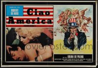 6c0217 GREETINGS Italian 19x27 pbusta 1979 early De Niro, Brian De Palma, Morini art!