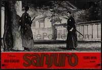 6c0218 SANJURO Italian 18x27 pbusta 1968 Akira Kurosawa's Tsubaki Sanjuro, Samurai Toshiro Mifune!
