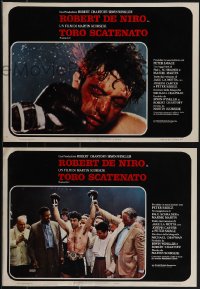 6c0234 RAGING BULL 6 Italian 13x19 pbustas 1981 Martin Scorsese boxing classic, De Niro!
