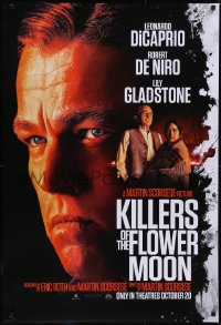 6c0797 KILLERS OF THE FLOWER MOON teaser DS 1sh 2023 Scorsese, Leonardo DiCaprio, De Niro, Gladstone!
