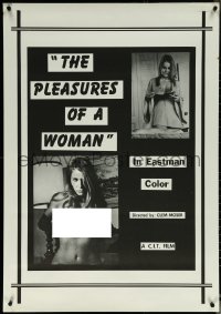 6c0011 PLEASURES OF A WOMAN 1sh 1972 Nick Millard, great images of sexy topless Uschi Digard!