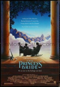 6c0873 PRINCESS BRIDE 1sh 1987 Rob Reiner fantasy classic as real as the feelings you feel!