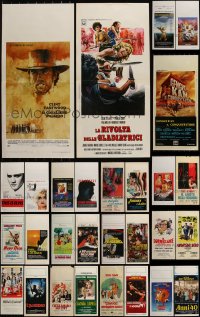 6d0658 LOT OF 29 FORMERLY FOLDED 1960s-2020s ITALIAN LOCANDINAS 1960s-2020s a variety of cool movie images!