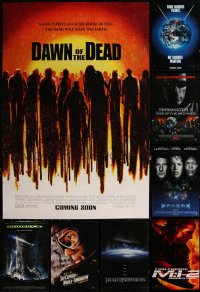6d0897 LOT OF 13 UNFOLDED DOUBLE-SIDED 27X40 MOSTLY 1980S-90S HORROR/SCI-FI ONE-SHEETS 1980s-1990s