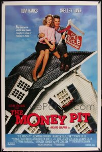6d1004 LOT OF 5 UNFOLDED SINGLE-SIDED 27X41 MONEY PIT ONE-SHEETS 1986 Tom Hanks, Shelley Long