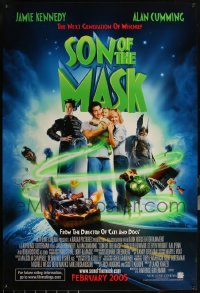 6d0806 LOT OF 27 UNFOLDED SINGLE-SIDED SON OF THE MASK ADVANCE ONE-SHEETS 2005 Alan Cumming