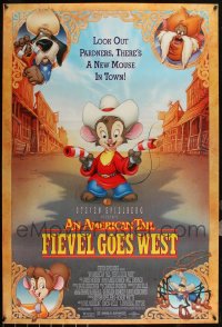 6d0903 LOT OF 12 UNFOLDED SINGLE-SIDED 27X40 AMERICAN TAIL: FIEVEL GOES WEST ONE-SHEETS 1991