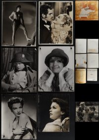 6d0108 LOT OF 7 11X14 STILLS 1930s-1960s great portraits of a variety of Hollywood stars!