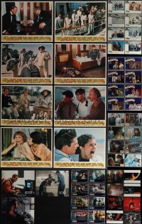 6d0395 LOT OF 67 LOBBY CARDS 1960s-1980s complete sets from eight different movies!