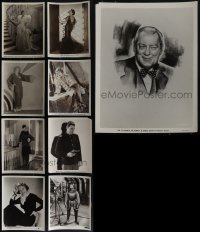 6d0497 LOT OF 17 MOSTLY 1930S 8X10 STILLS 1930s scenes & portraits from a variety of movies!