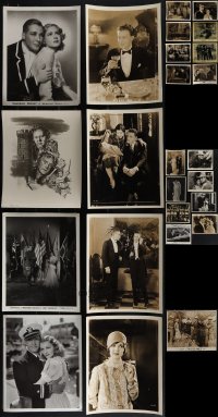 6d0462 LOT OF 41 8X10 STILLS 1930s-1950s scenes & portraits from a variety of different movies!