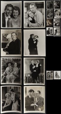 6d0495 LOT OF 18 1930S 8X10 STILLS 1930s scenes & portraits from a variety of different movies!