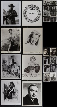 6d0479 LOT OF 24 1950S-70S 8X10 STILLS 1950s-1970s images & portraits from a variety of movies!