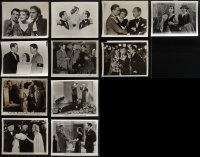 6d0490 LOT OF 19 MOSTLY 1930S 8X10 STILLS 1930s scenes & portraits from a variety of movies!