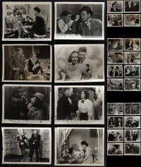 6d0473 LOT OF 28 MOSTLY 1930S 8X10 STILLS 1930s scenes & portraits from a variety of movies!