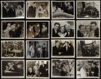 6d0498 LOT OF 16 MOSTLY 1930S 8X10 STILLS 1930s scenes & portraits from a variety of movies!