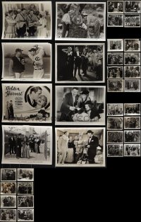 6d0464 LOT OF 36 MOSTLY 1930S 8X10 STILLS 1930s scenes & portraits from a variety of movies!
