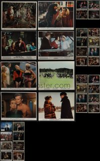 6d0465 LOT OF 36 COLOR 8X10 STILLS 1950s-1980s incomplete sets from a variety of different movies!
