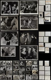 6d0463 LOT OF 40 8X10 STILLS 1930s-1980s candids, scenes & portraits from a variety of movies!