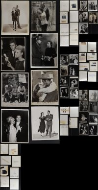 6d0472 LOT OF 29 8X10 STILLS 1930s-1960s candids, scenes & portraits from a variety of movies!