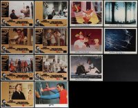 6d0411 LOT OF 29 LOBBY CARDS 1970s-1980s incomplete sets from several different movies!
