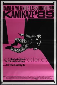 6d0872 LOT OF 16 UNFOLDED SINGLE-SIDED KAMIKAZE '89 ONE-SHEETS 1982 Rainer Werner Fassbinder