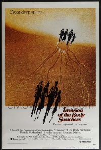 6d1006 LOT OF 5 UNFOLDED SINGLE-SIDED 27X41 INVASION OF THE BODY SNATCHERS ADVANCE ONE-SHEETS 1978
