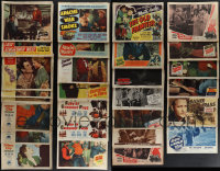 6d0390 LOT OF 350 COWBOY WESTERN LOBBY CARDS 1940s-1950s complete & incomplete sets!