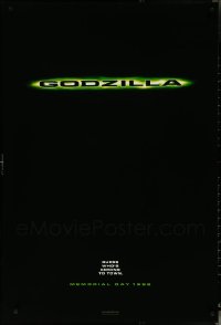 6d0906 LOT OF 12 UNFOLDED DOUBLE-SIDED 27X40 GODZILLA TEASER ONE-SHEETS 1998 Roland Emmerich