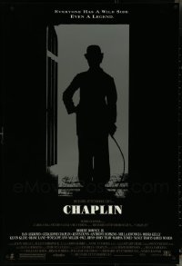 6d0788 LOT OF 30 UNFOLDED SINGLE-SIDED CHAPLIN ONE-SHEETS 1992 Robert Downey Jr. as Charlie!